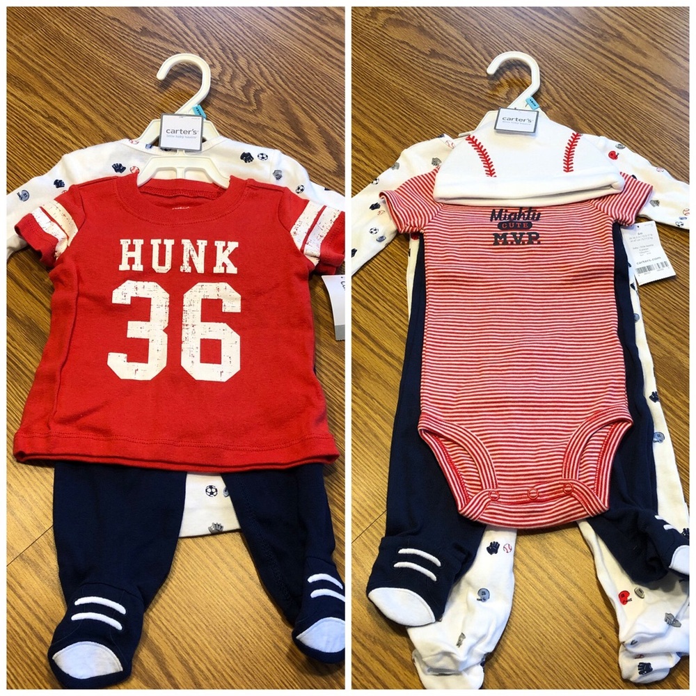 Carter’s Baby Boy Play Sets Bundle - 6 Months